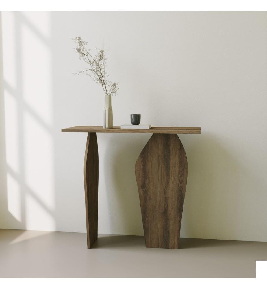 Commode, noyer, 100 % panneau de particules mélaminé