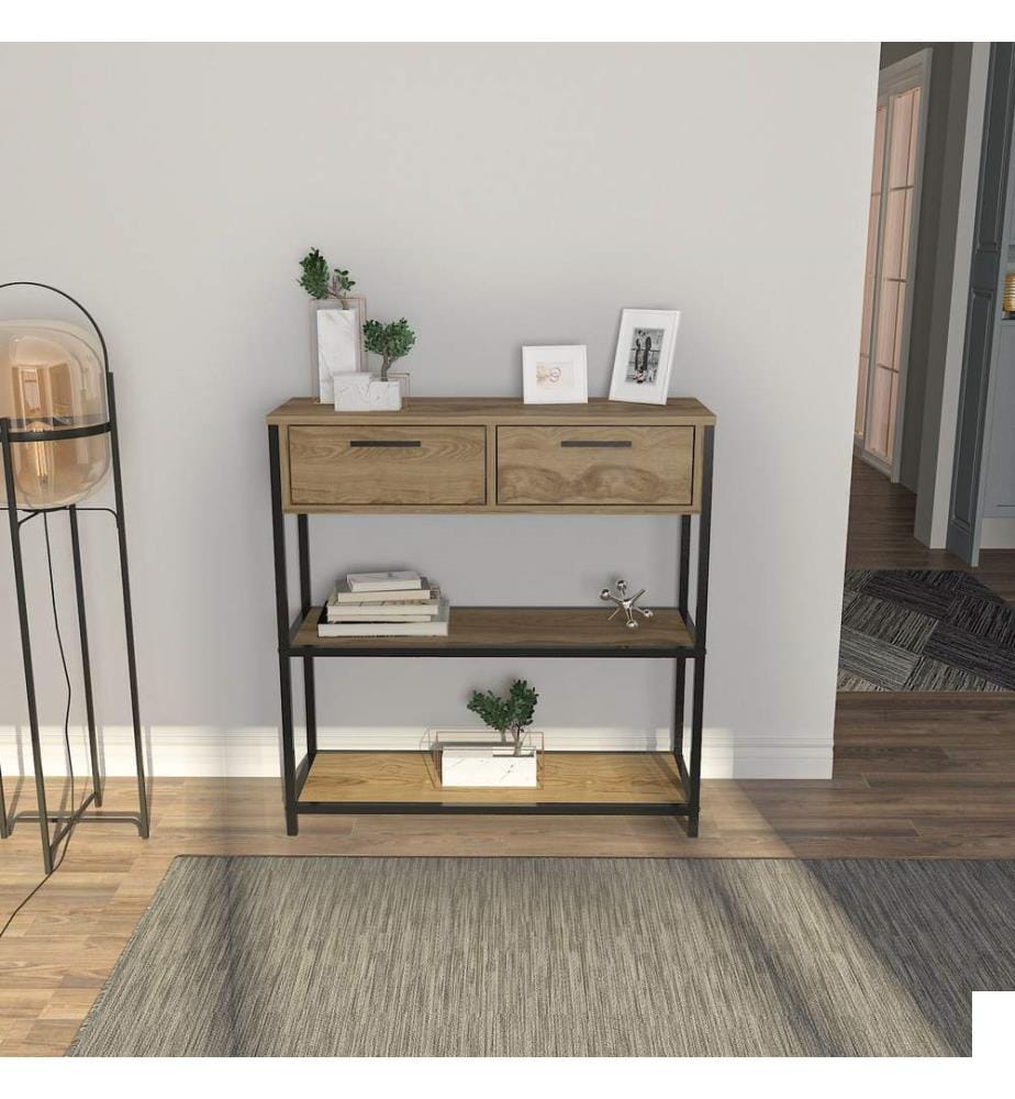 Commode, chêne, 100 % panneau de particules mélaminé