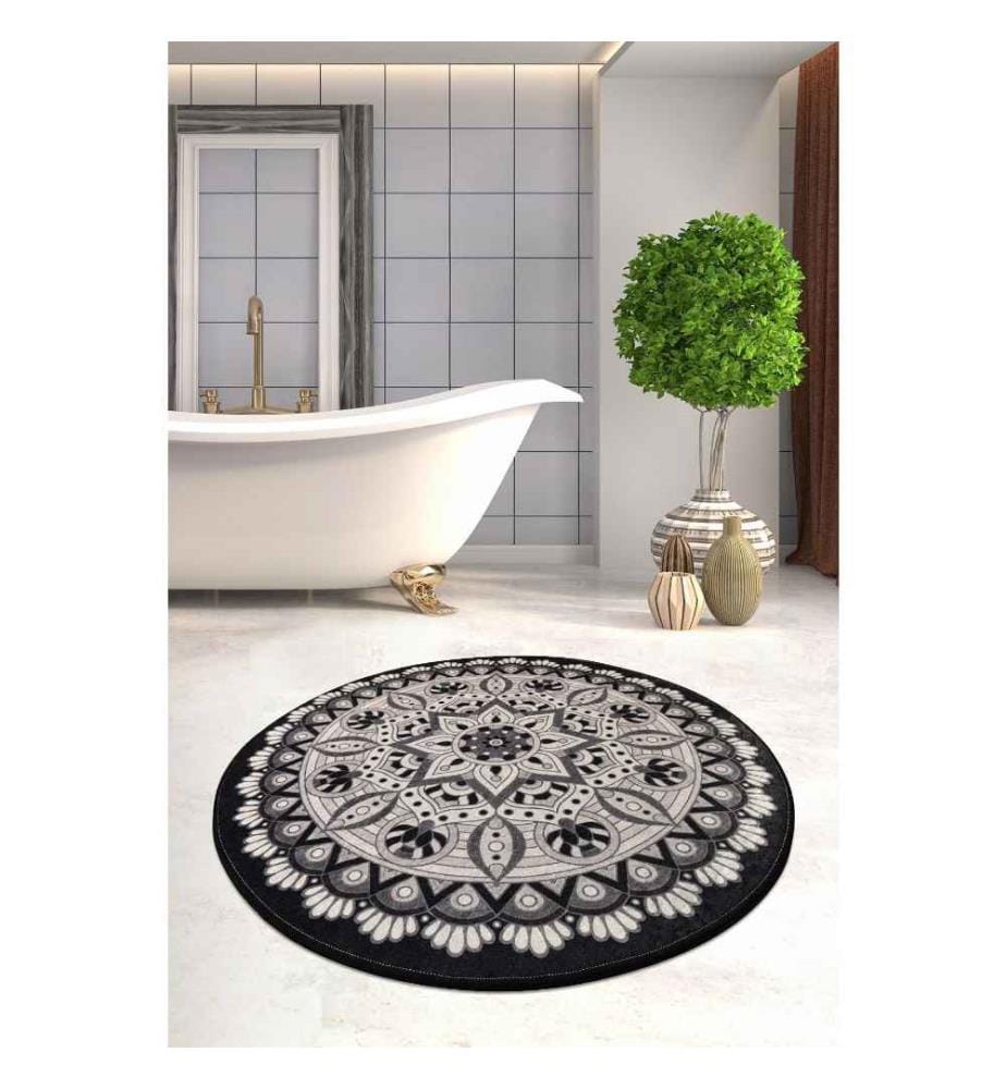 Tapis de bain, Multicolore, Micro Polyamide, Antiallergique