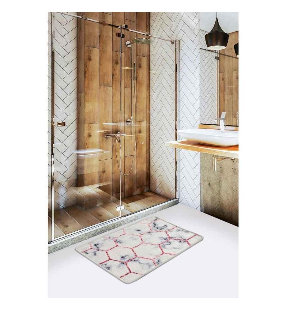 Tapis de bain, Multicolore, Micro Polyamide, Antiallergique