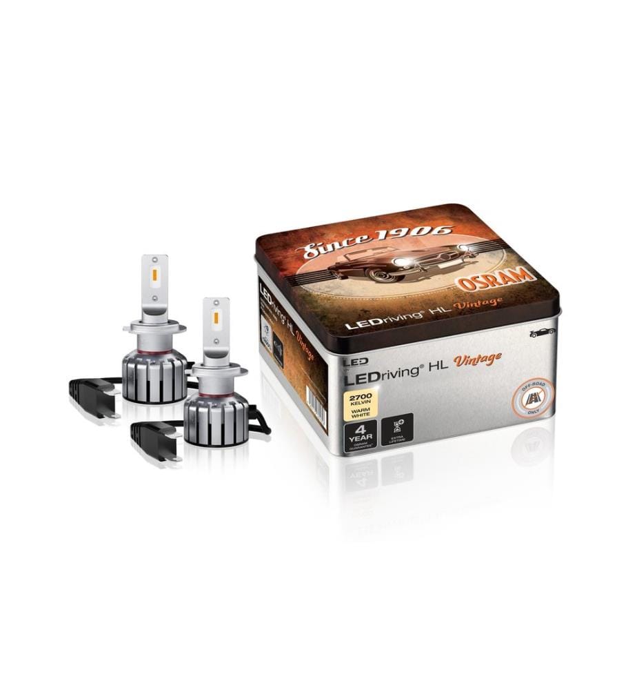 OSRAM - LEDriving Off-Road LED Retrofit Vintage H7/H18/12V/18W Voiture de tourisme