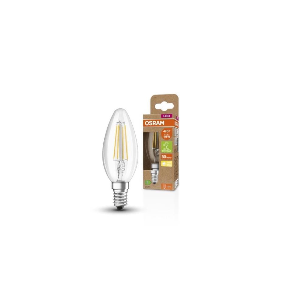 OSRAM - Lampe LED ultra-efficaces CLB40 Blanc chaud (WW)