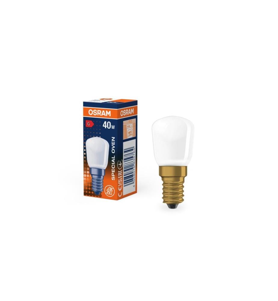 OSRAM - Lampe Special Oven T FR 40W 230 V E14 Blanc chaud (WW)