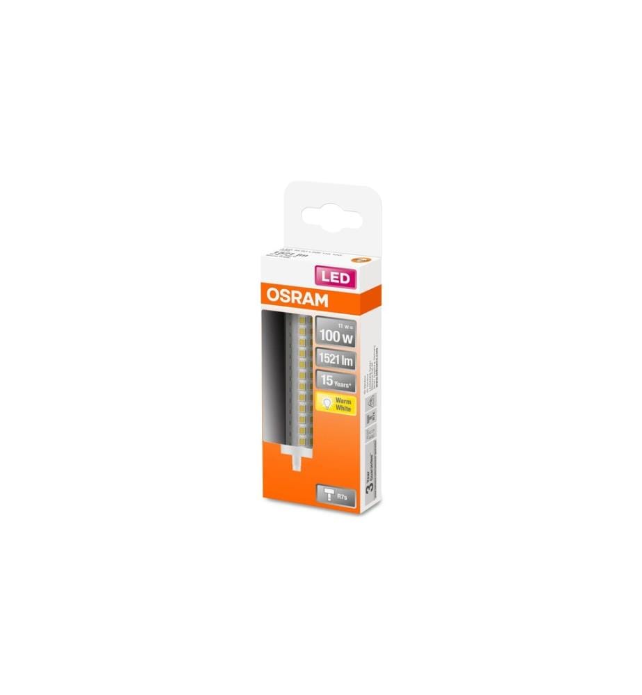 OSRAM - Lampe Star Slim Line 118, 11W, R7 s Blanc chaud (WW)