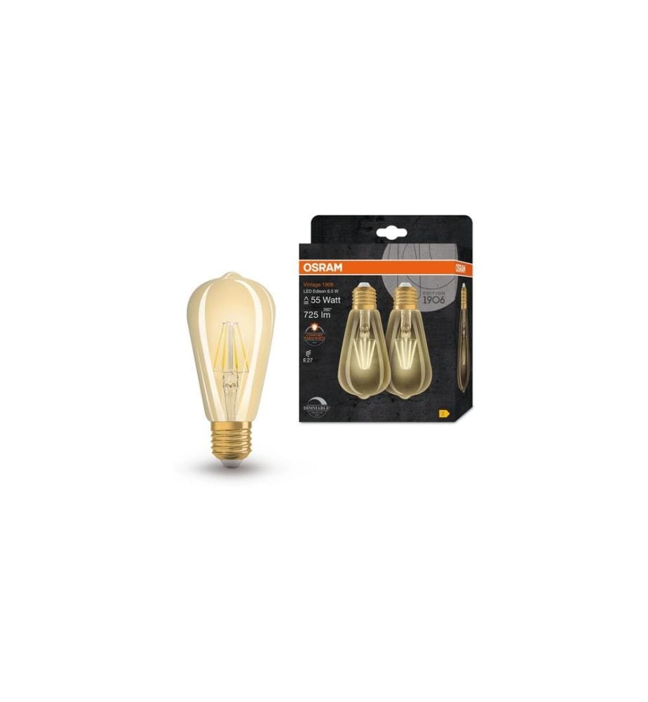 OSRAM - Lampe Vintage 1906 Blanc chaud (WW)