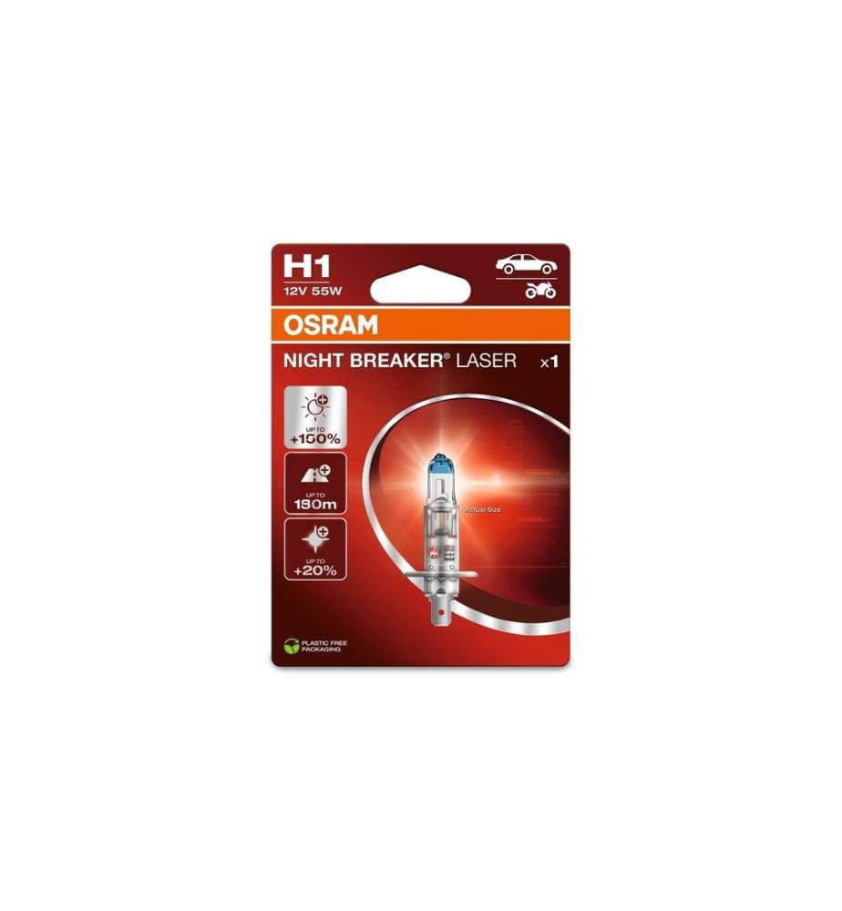 OSRAM - H1 Night Breaker Laser Voiture de tourisme