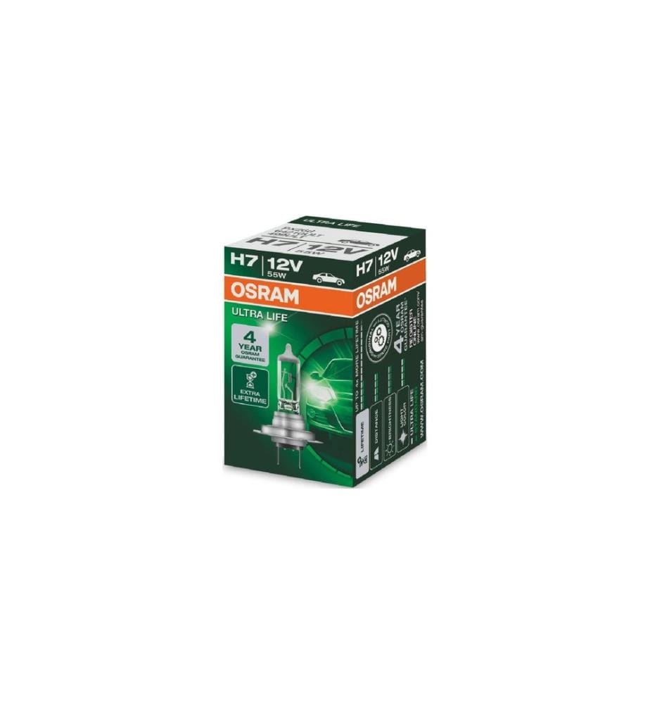 OSRAM - Ampoule H7 ULTRA LIFE 12V 55W PX26d Voiture de tourisme