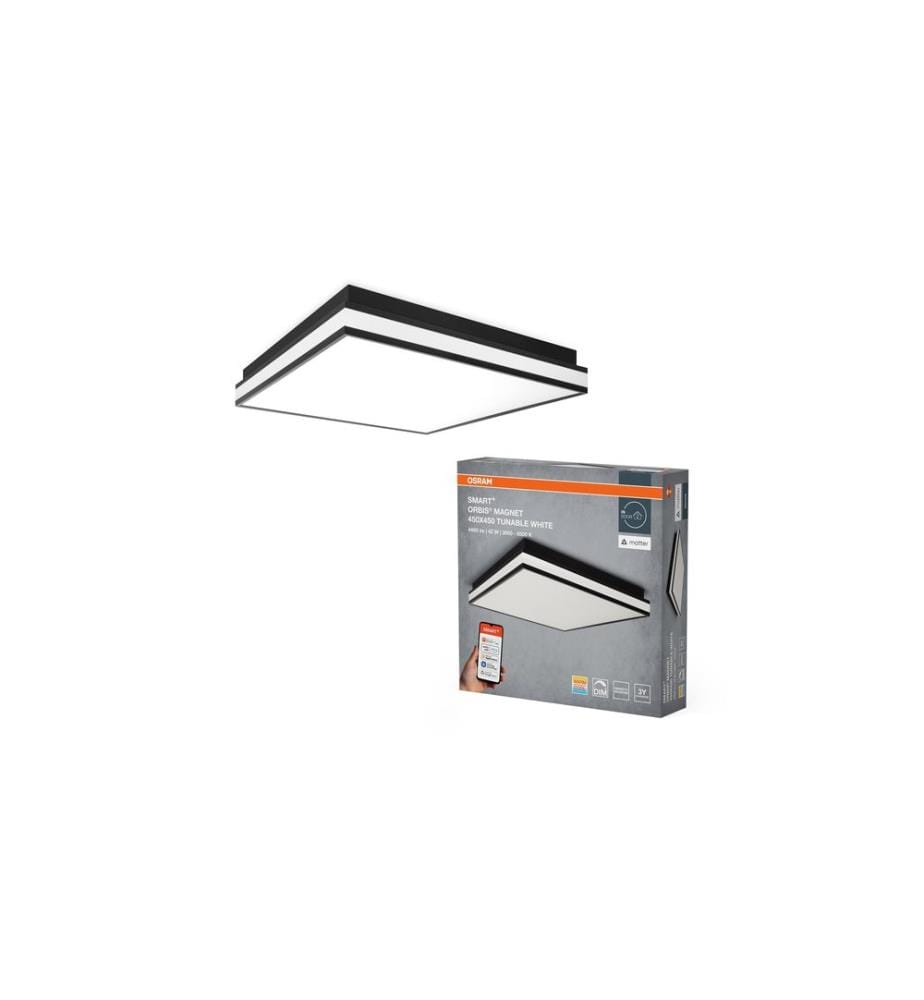 OSRAM - Plafonnier Aimant SMART+ Orbis 45 x 45 cm, TW