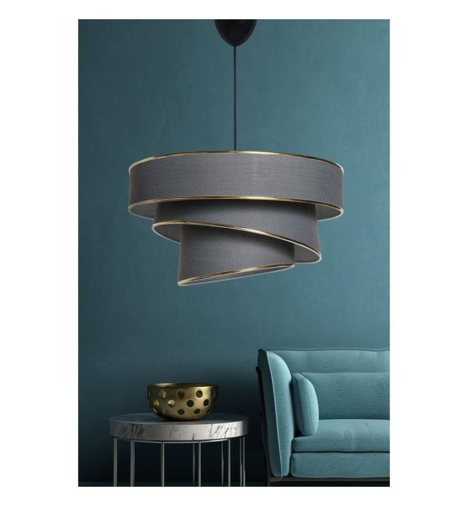 Lustre, Anthracite Gold, corps en métal, capuchon en coton