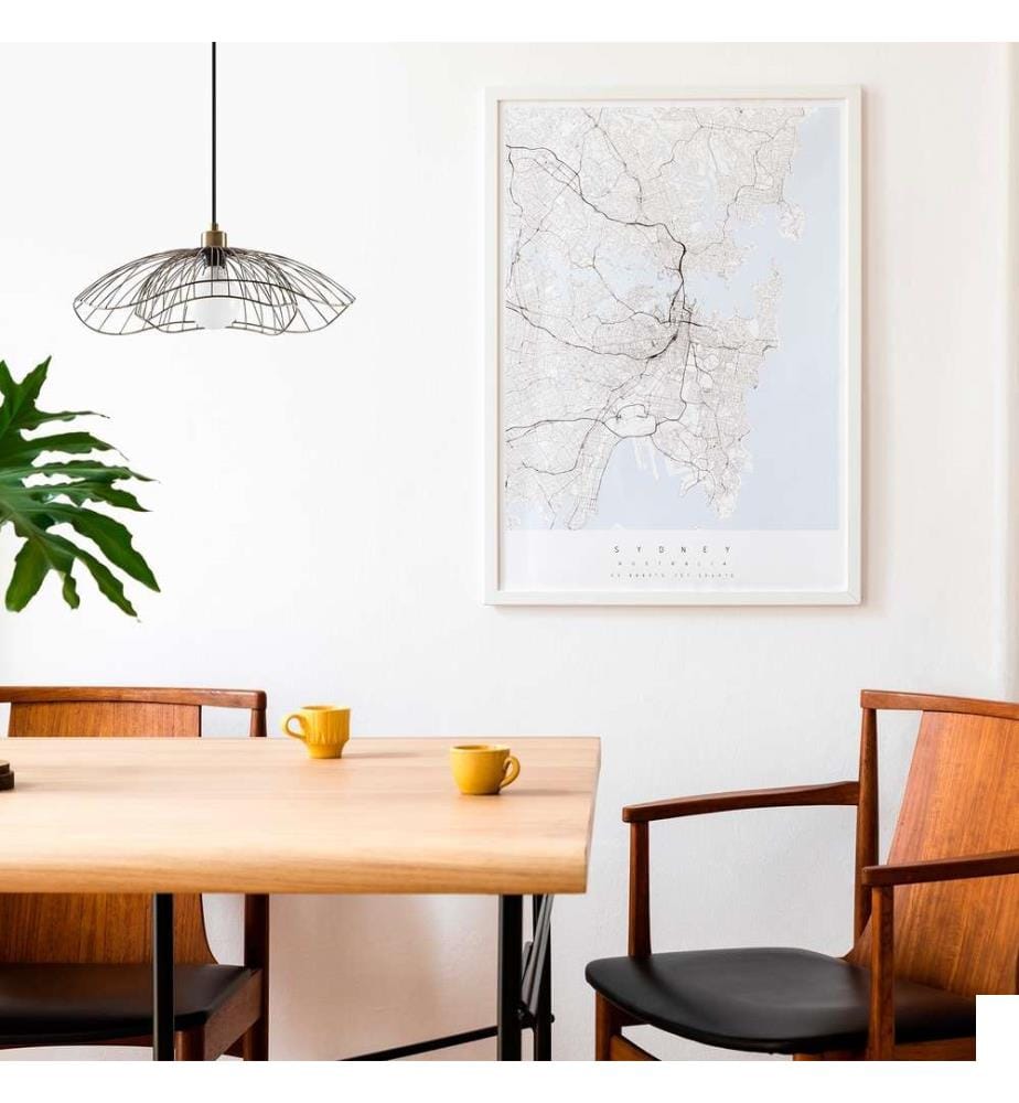 Lustre, Vintage, Corps en fer