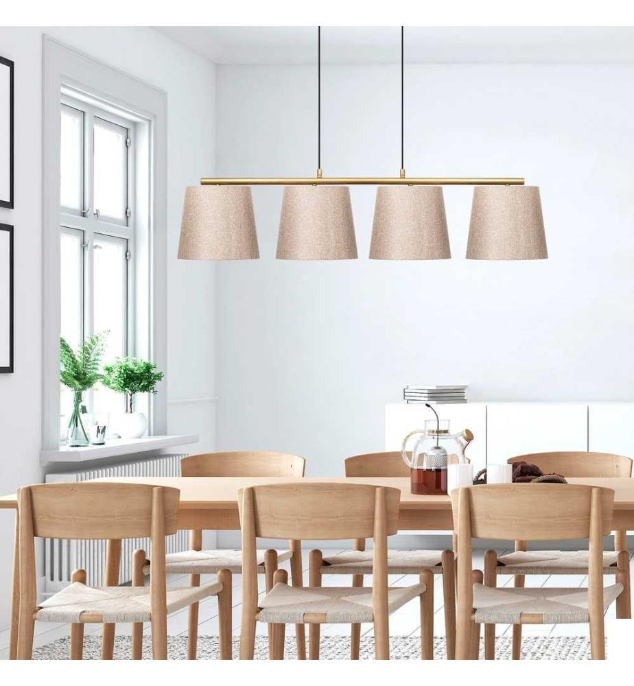 Lustre, or brillant, corps en métal