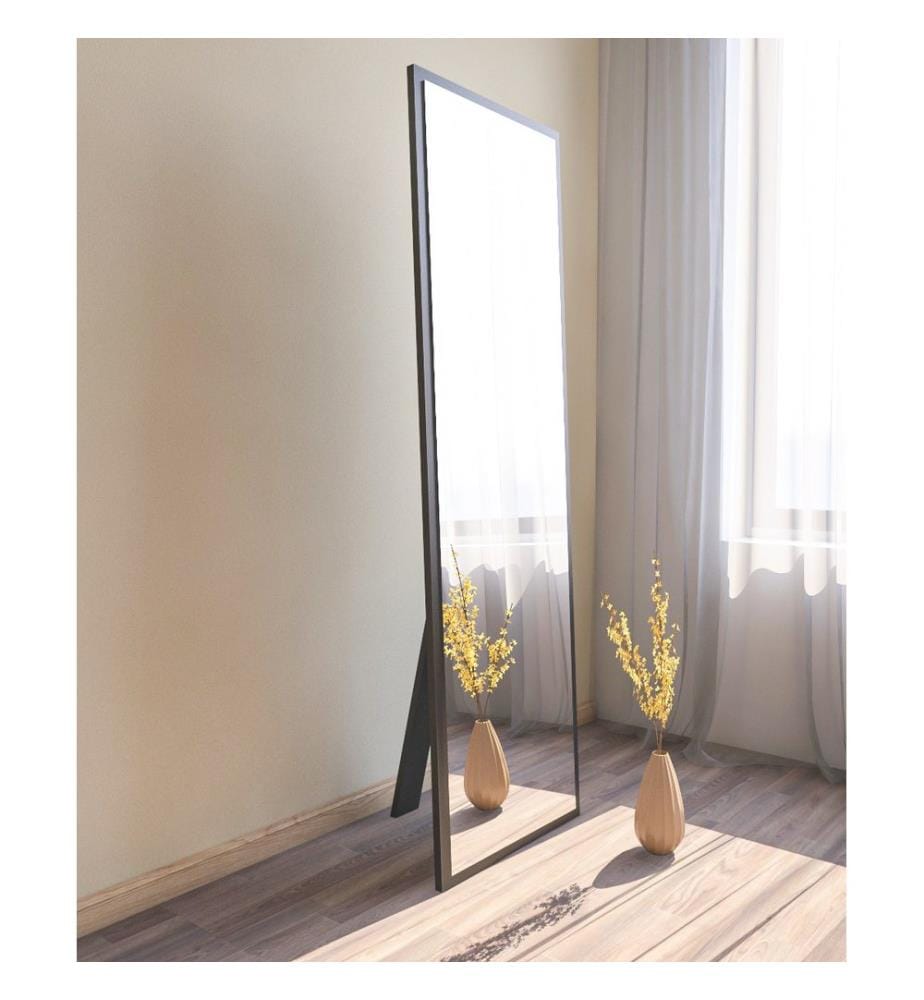 Miroir, Noir, MDF