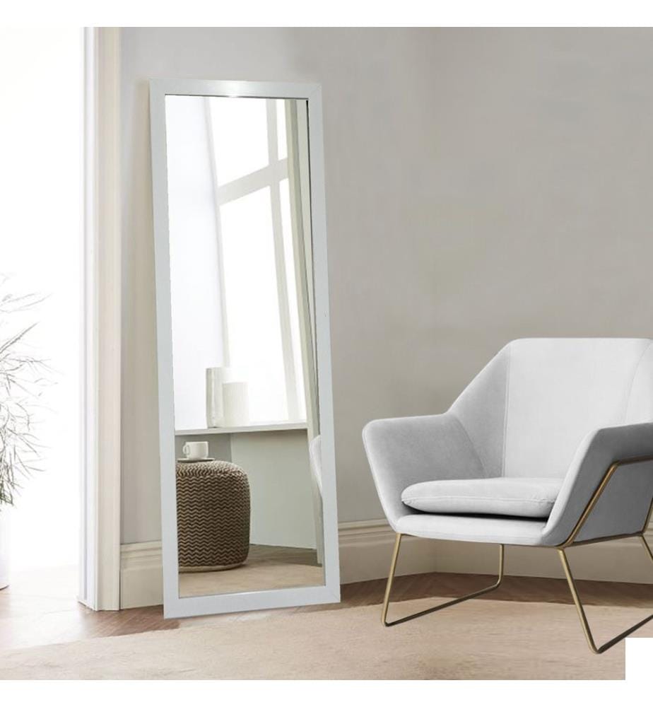 Miroir de cheval, blanc, plastique