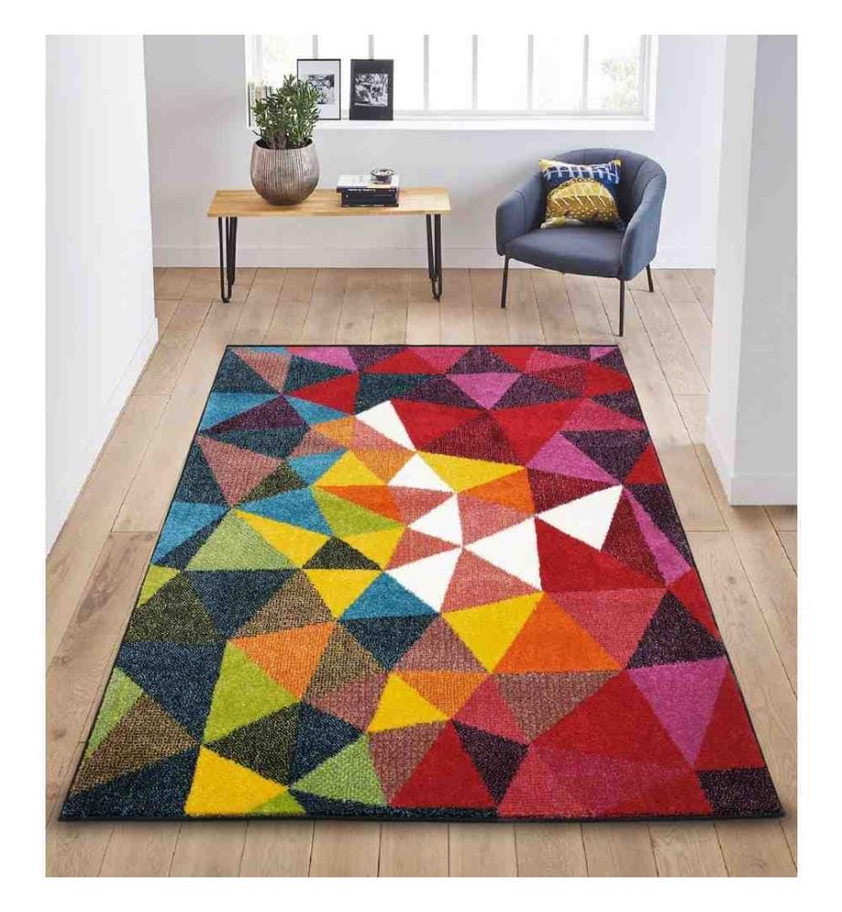Tapis, Multicolore, 100% Polyproplène, 120 x 170 cm