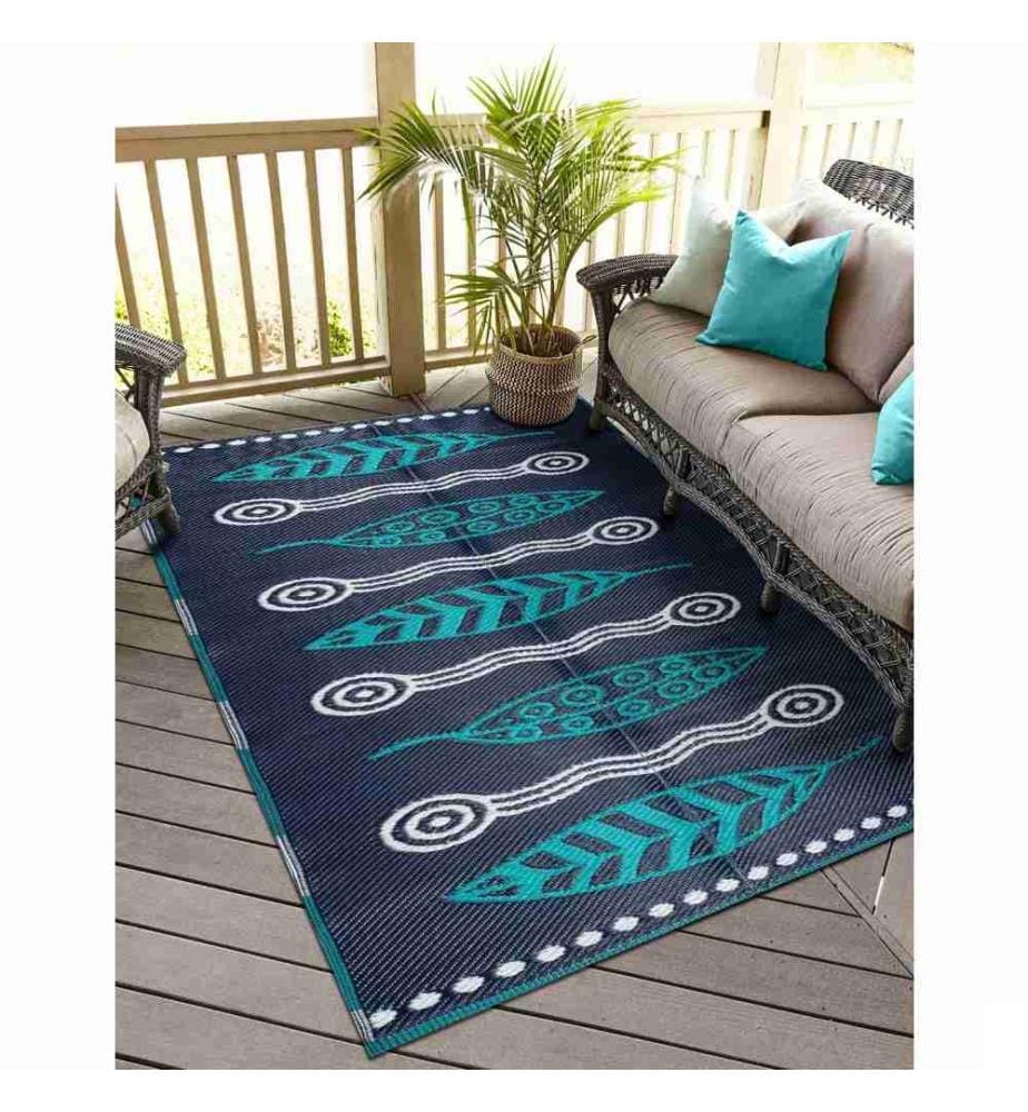 Tapis, vert, 100% propylène, 90 x 180 cm