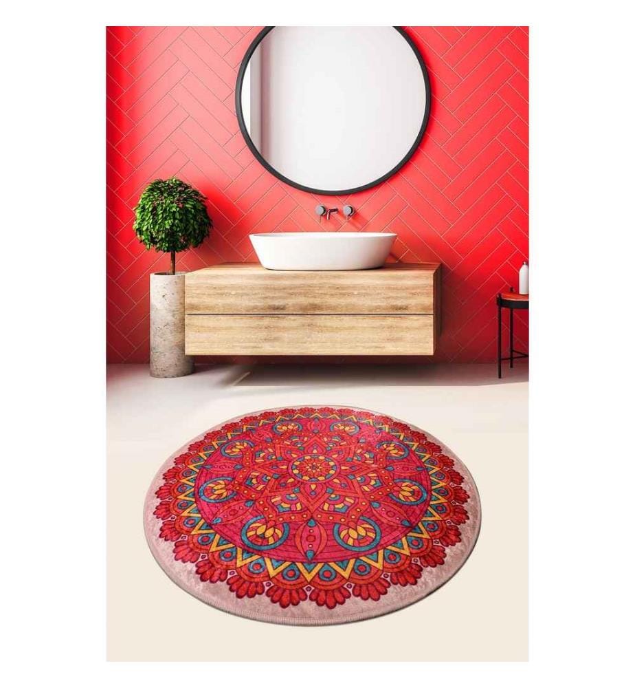 Tapis de bain, Multicolore, Micro Polyamide, Antiallergique