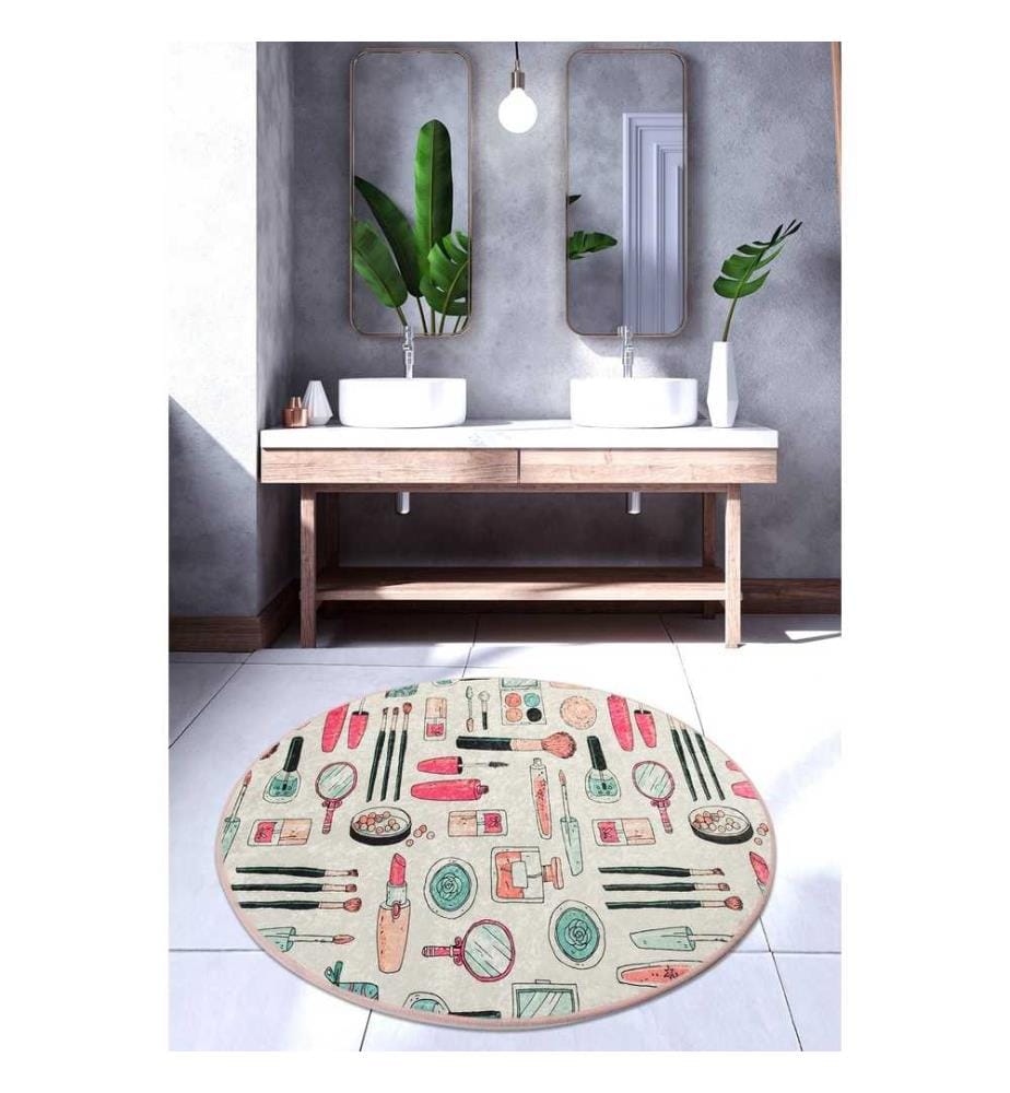 Tapis de bain, Multicolore, Micro Polyamide, Antiallergique