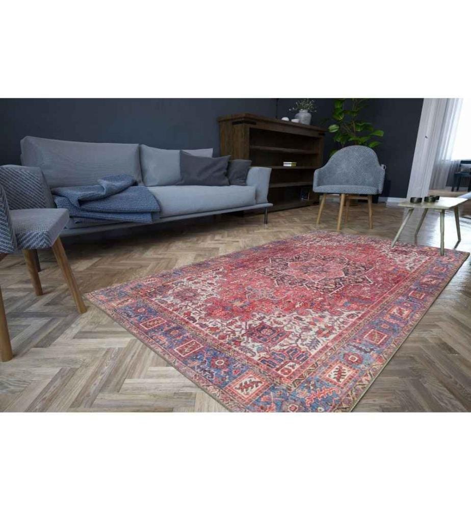 Tapis de hall, 75 x 230, , Multicolore, Polyester, 1850 G-m²,