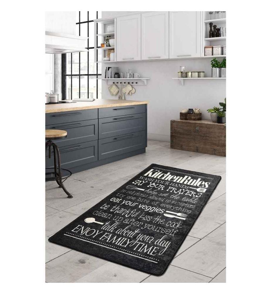 Tapis de salle, 100 x 300, , Multicolore, 50% tissu velours - 50% polyester, hauteur des poils 4 mm