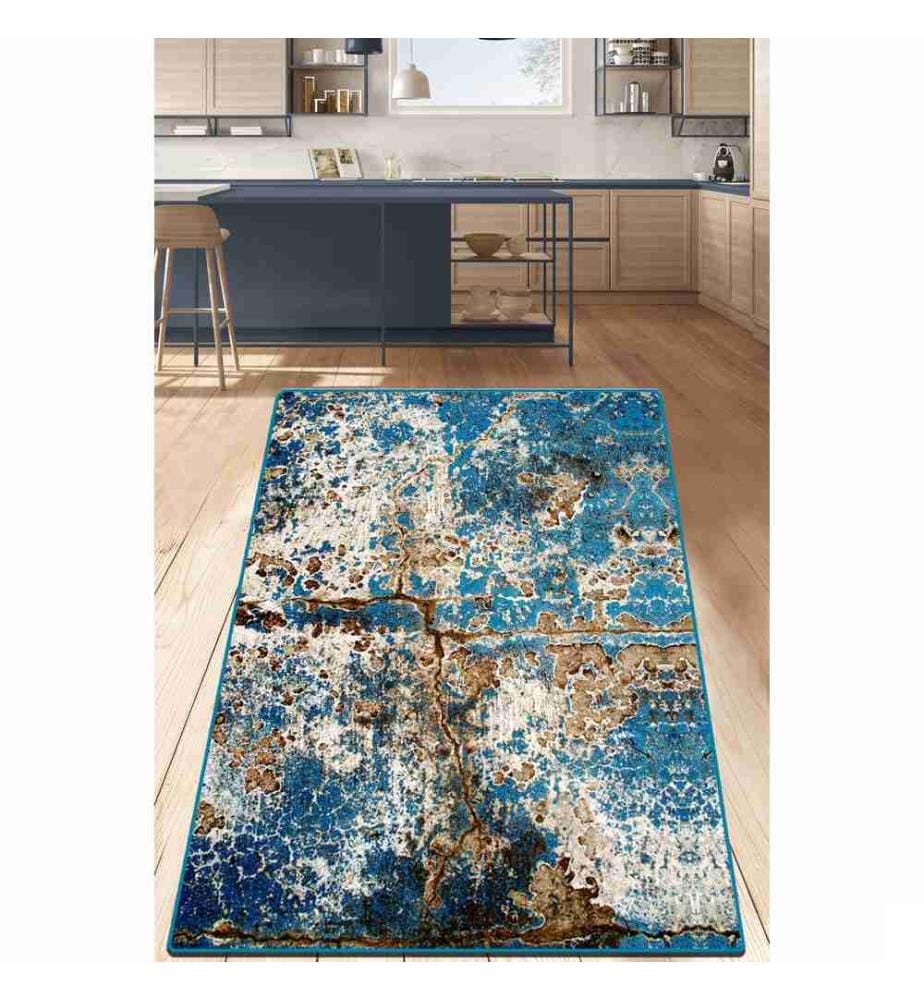 Tapis de salle, Multicolore, 100% Polyester, 80 x 100 cm