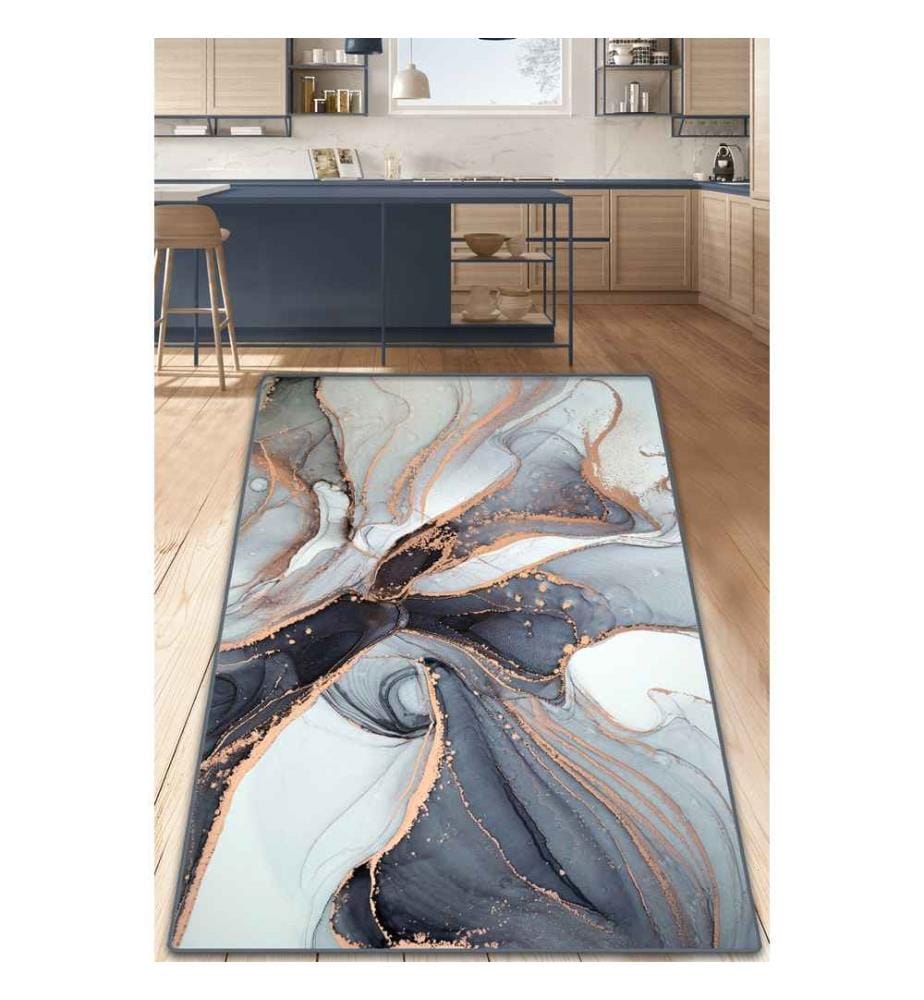 Tapis, Multicolore, 100% Polyester, 100 x 160 cm