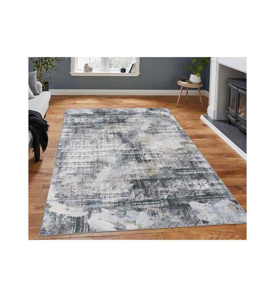Tapis de salle, multicolore, 100 % tissu velours, 80 x 200 cm