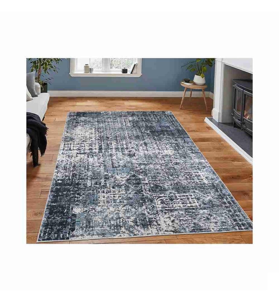 Tapis de salle, multicolore, 100 % tissu velours, 80 x 200 cm