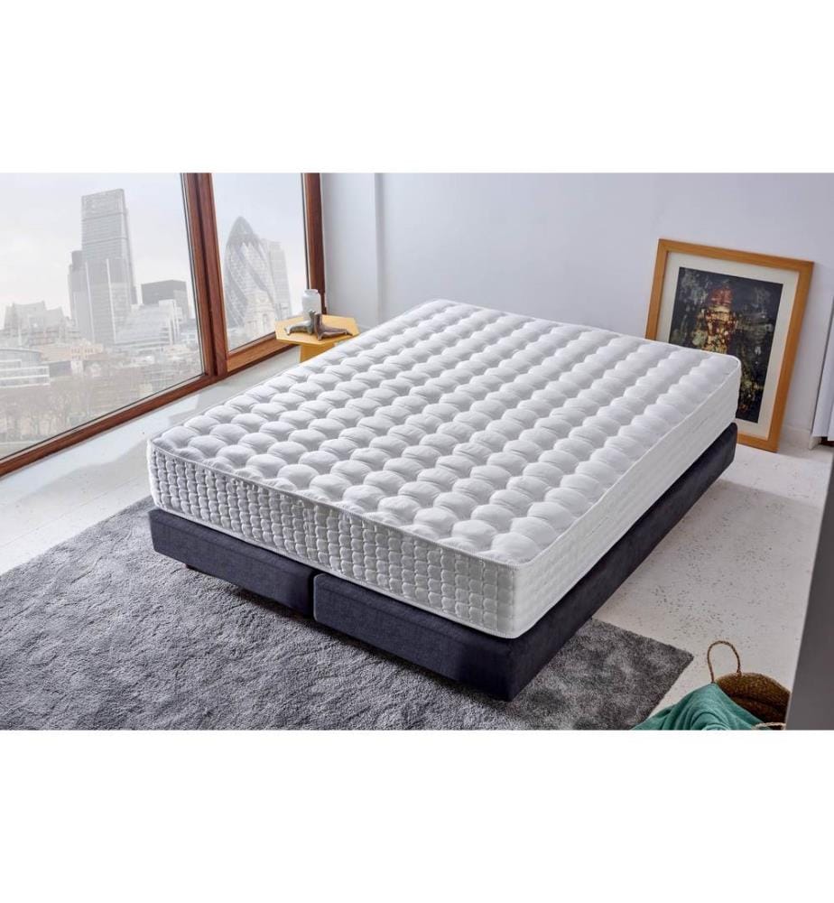 Blanc, Matelas En Mousse Froide, 140X140X200 cm, Frater