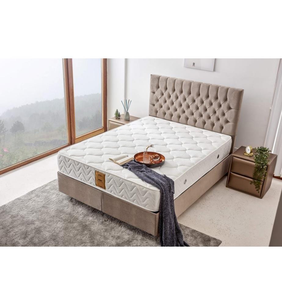 Matelas En Mousse Froide, 200X200X200 cm, Tissu En Tricot Spécifique Au Couvercle
