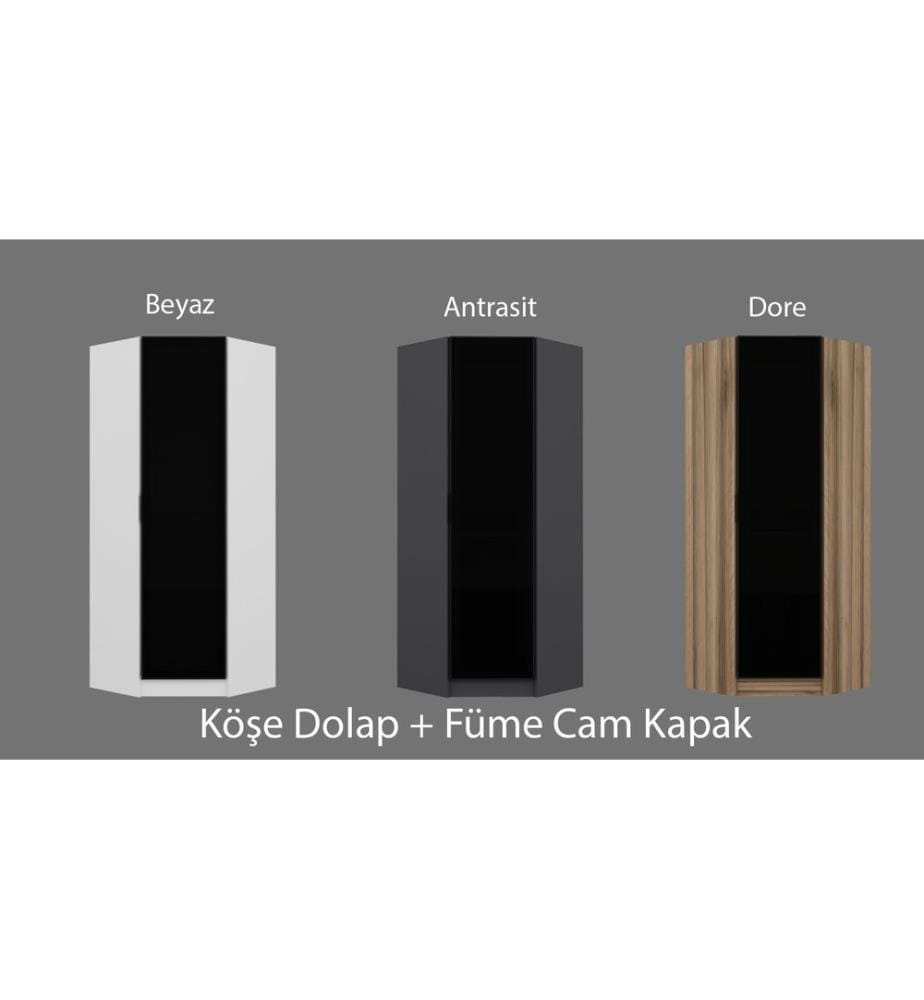 Armoire, Gris Foncé, Panneau de particules mélaminé