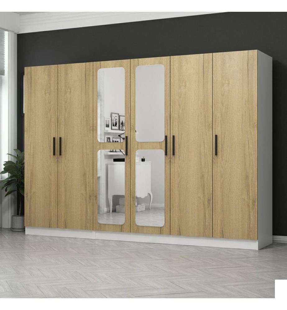 Armoire, Noyer, Panneau de particules mélaminé