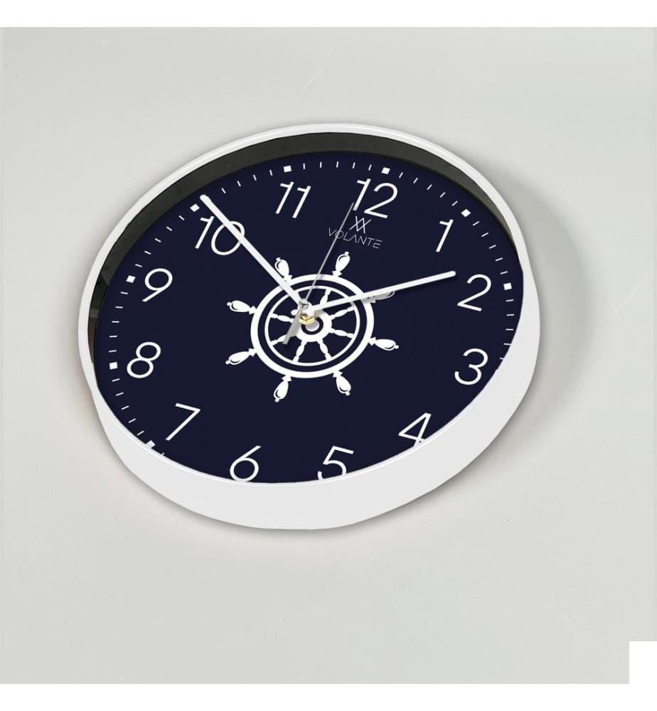 Horloge murale décorative, multicolore, 100 % PLASTIQUE
