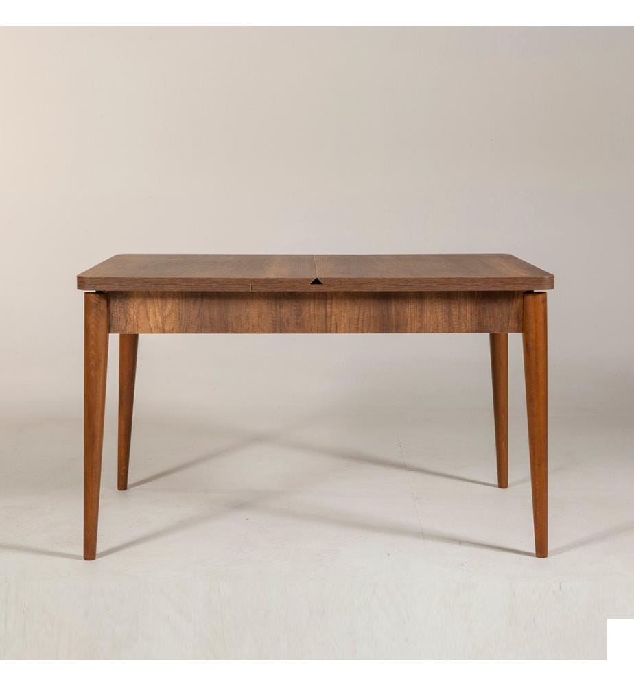 Couleur Noix, Tables Basses, 75X129X80 cm, Assiette De Particules Enrobée De Mélamine