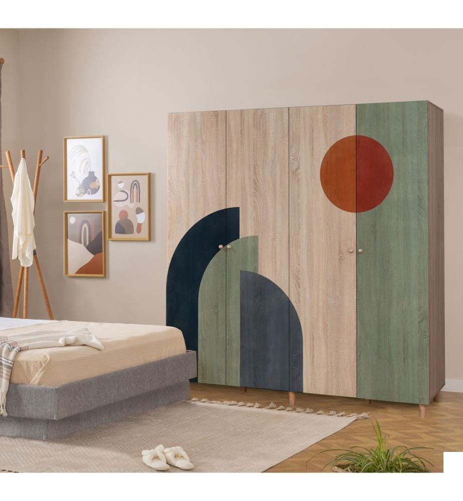 Armoire, Sonomo, Panneau de particules mélaminé
