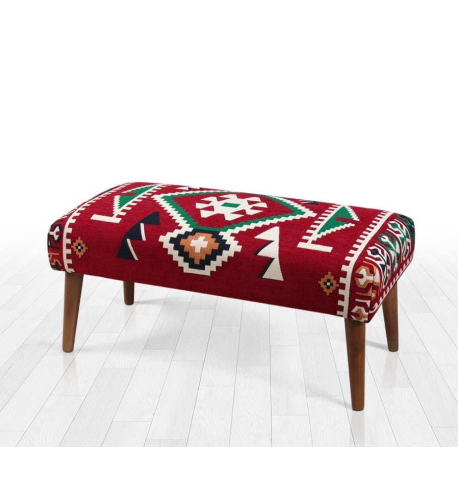 Pouf, Multicolore, 50% coton - 50% polyester