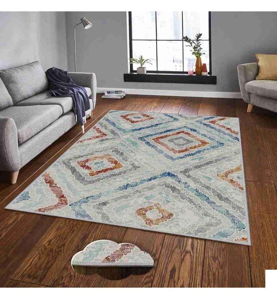 Tapis, Multicolore, 100% Polyester, 120 x 180 cm