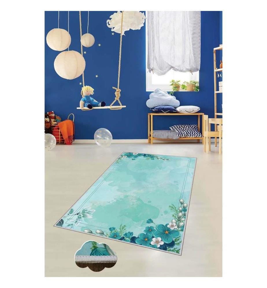 Tapis, Multicolore, 100% Polyester, 60 x 100 cm