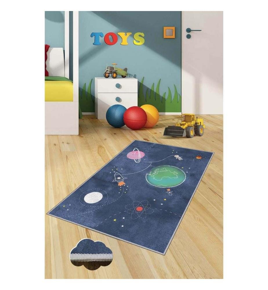 Tapis, Multicolore, 100% Polyester, 60 x 100 cm