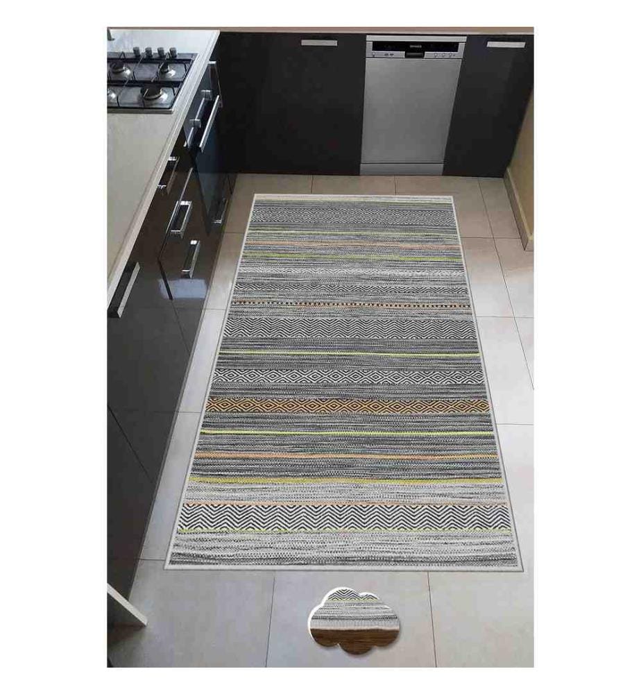 Tapis, Multicolore, 100% Polyester, 60 x 100 cm