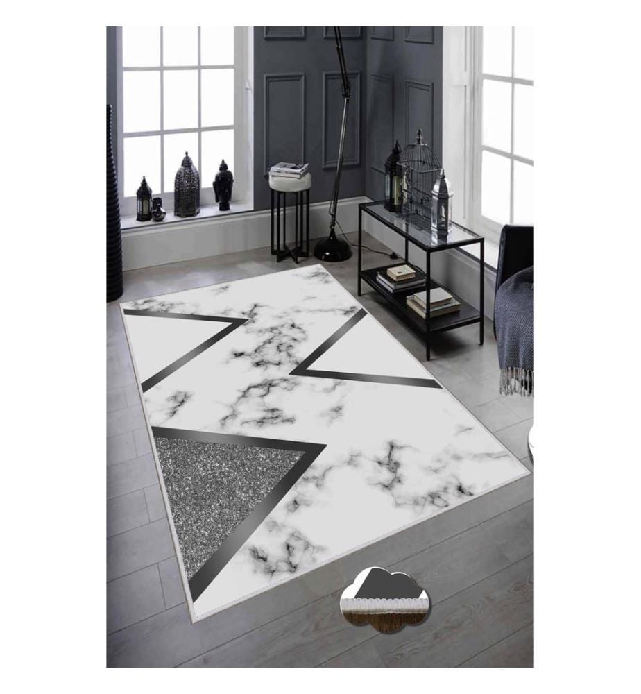 Tapis, multicolore, 100% polyester, 50 x 80 cm