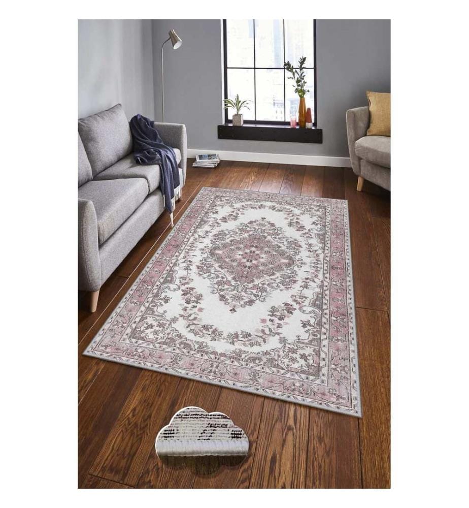 Tapis, multicolore, 100% polyester, 50 x 80 cm