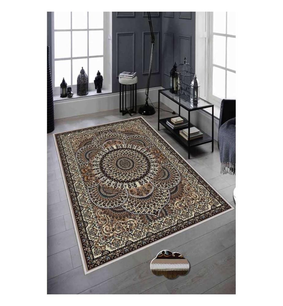 Tapis, multicolore, 100% polyester, 50 x 80 cm