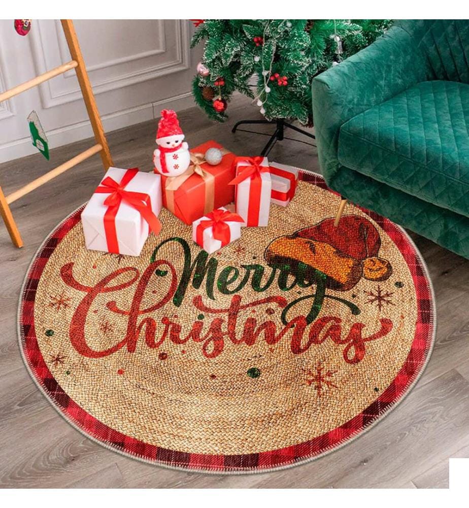 Tapis, multicolore, 70% coton / 30% chenille, 60 x 60 cm