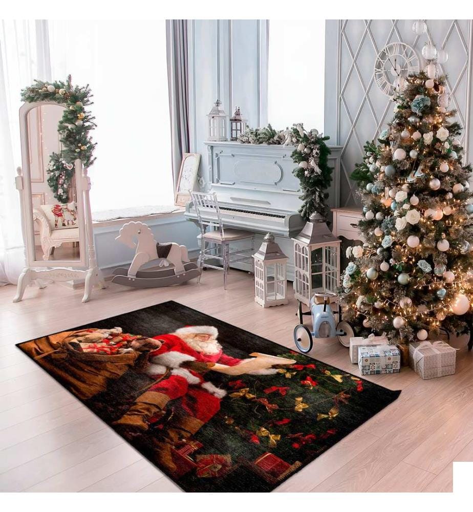Tapis, multicolore, 70% coton / 30% chenille, 80 x 50 cm