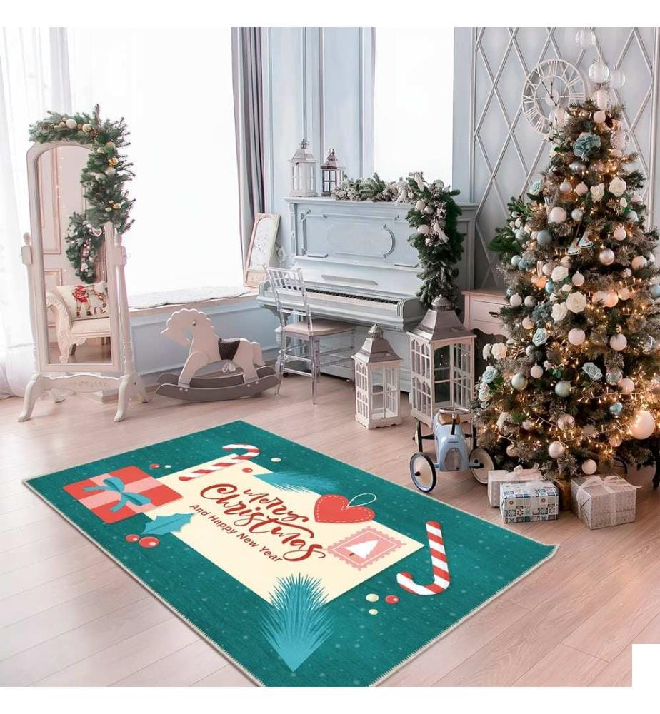 Tapis, multicolore, 70% coton / 30% chenille, 80 x 50 cm