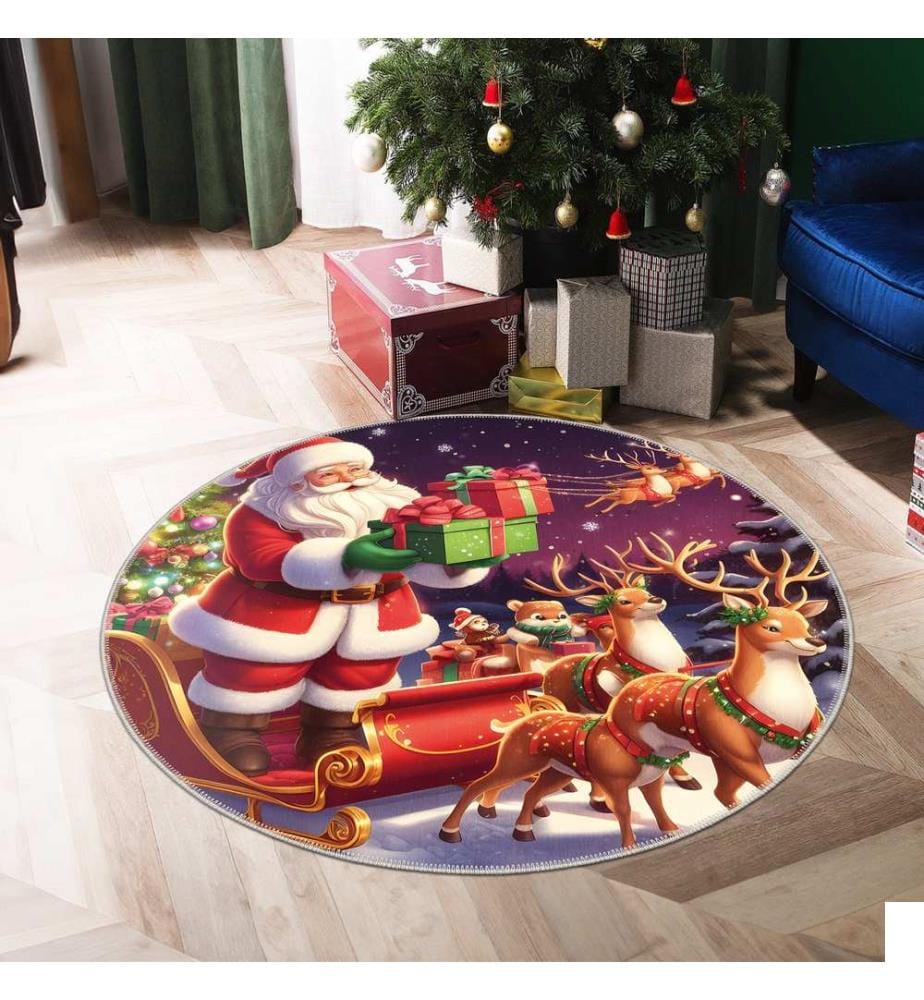 Tapis, multicolore, 70% coton / 30% chenille, 60 x 60 cm