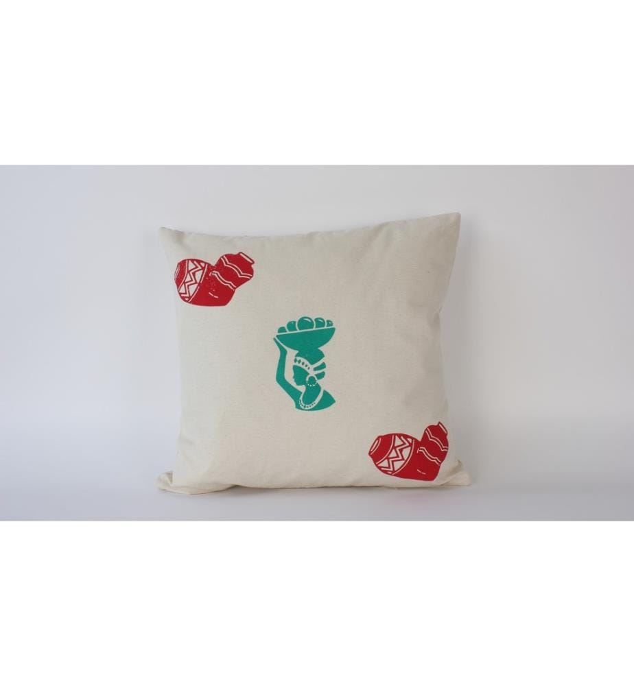 Housse de coussin, crème, 100 % LIN
