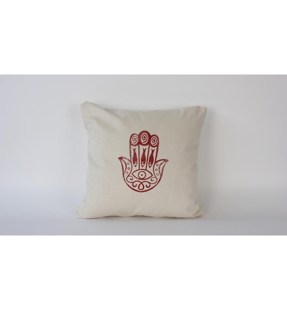 Housse de coussin, crème, 100 % LIN
