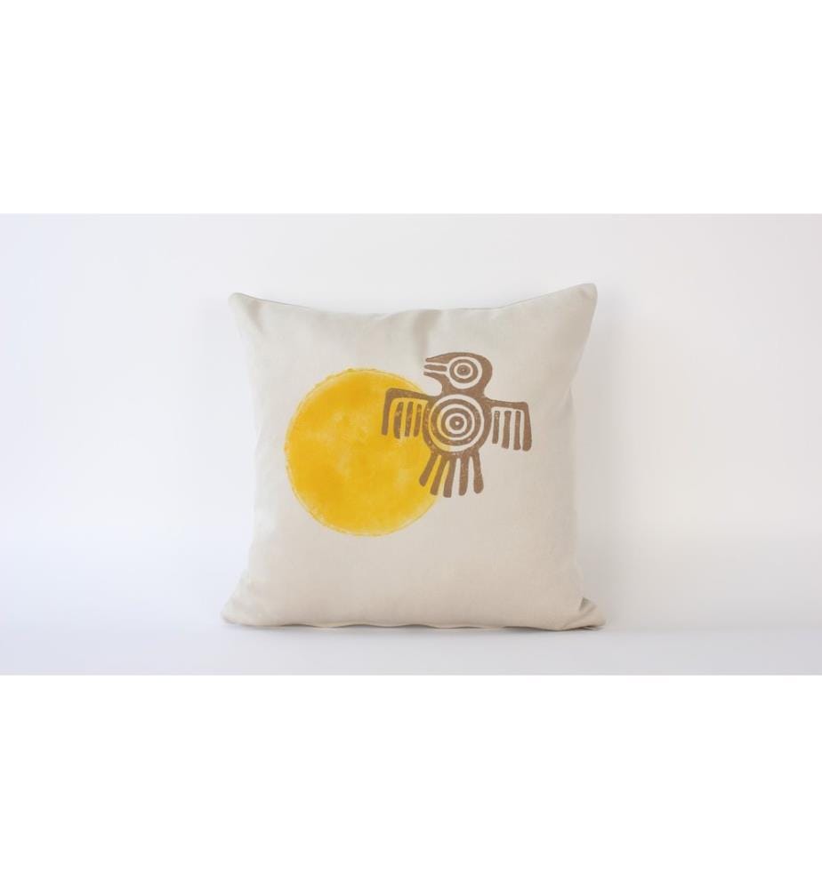 Housse de coussin, crème, 100 % LIN