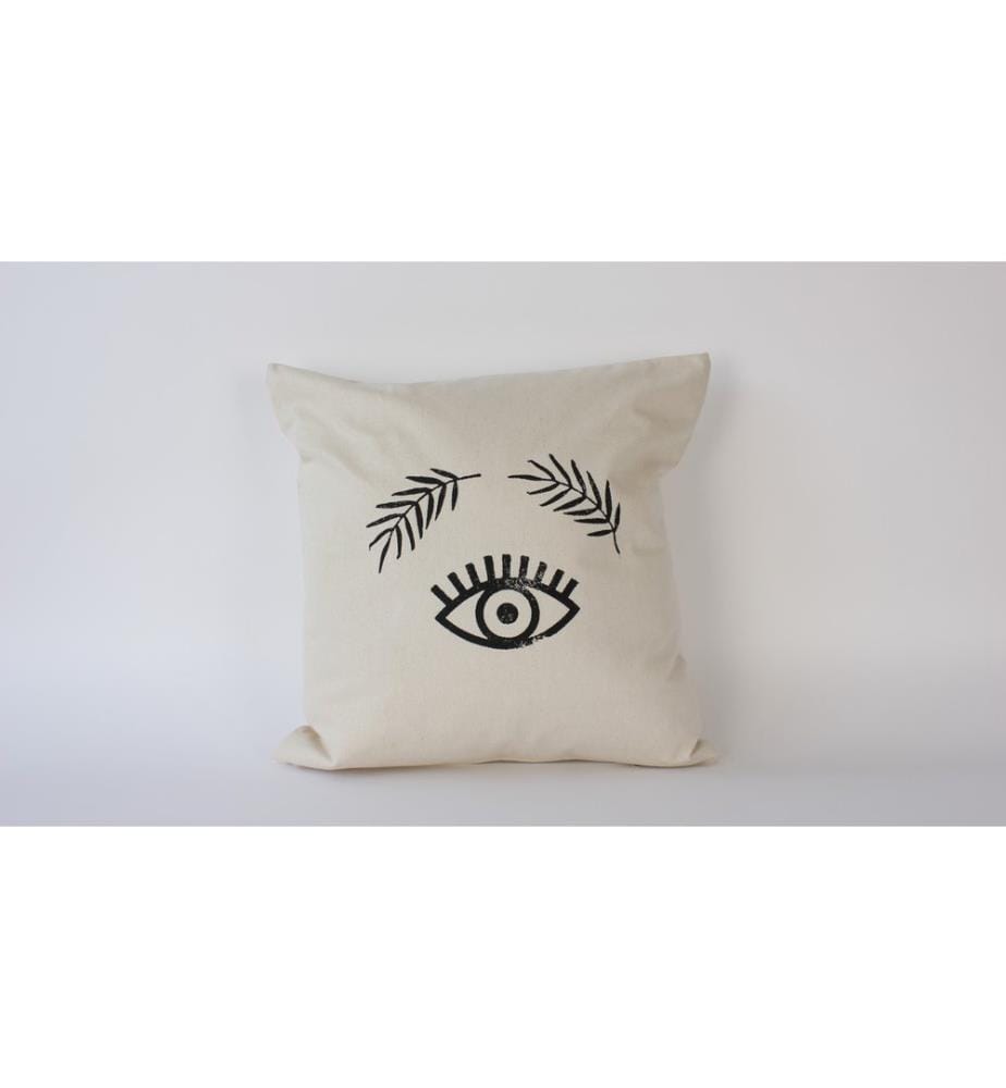 Housse de coussin, crème, 100 % LIN